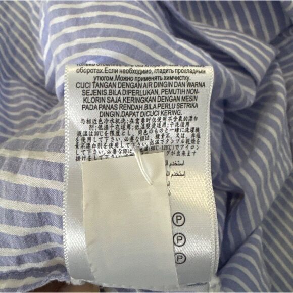 BCBG MaxAZRIA Women's Stripped Shirt Size M - Picture 7 of 7